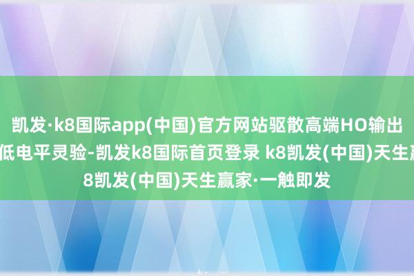 凯发·k8国际app(中国)官方网站驱散高端HO输出 LIN输入通谈低电平灵验-凯发k8国际首页登录 k8凯发(中国)天生赢家·一触即发